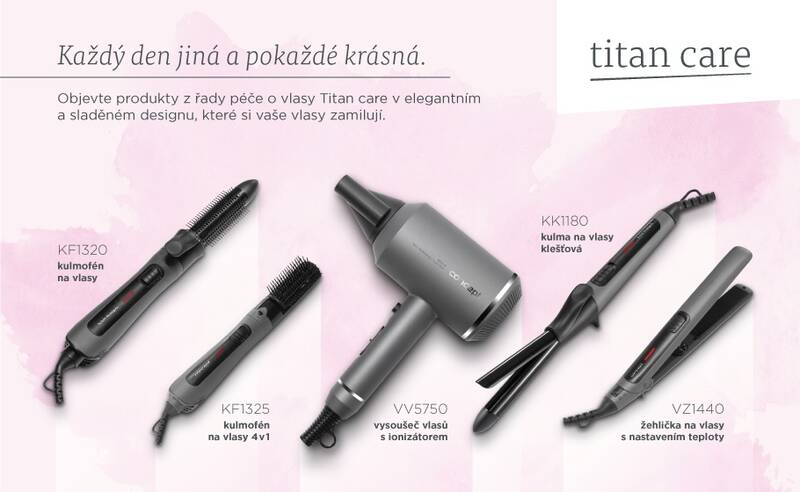 Kulmofén Concept TITAN CARE KF1320 - šedá obrázek 9